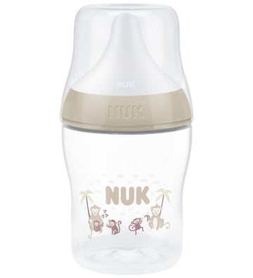 Nuk Babyflesje - Perfecte match - 150 ml - Monkey - Beige - Nuk - OneSize - Babyflesjes