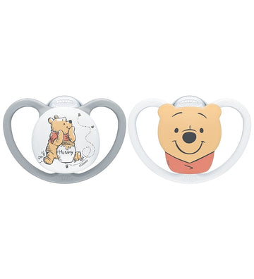 Nuk Fopspenen - 2-pack - Perfecte match Air - Winnie The Pooh -  - Nuk - 6-18 mnd - Fopspenen