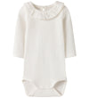 Name It Romper l/s - Rib - NbfFloris - Cloud Danser - Name It - 56 - Rompers Lange Mouw