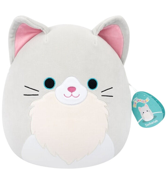 Squishmallows Knuffel - 30 cm - Zacharias CAT - Squishmallows - OneSize - Knuffels