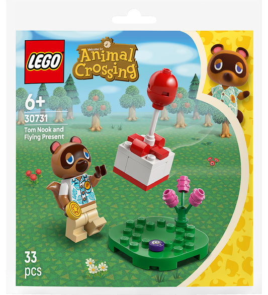 LEGO® Animal Crossing - Tom Nook Eend Vliegend Cadeau 30731 - 33 - LEGO® - OneSize - Blokken