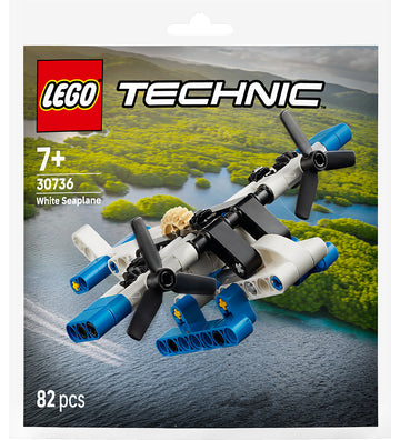 LEGO® Technic - Wit Watervliegtuig 30736 - 82 Onderdelen - LEGO® - OneSize - Blokken
