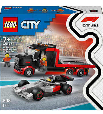 LEGO® City - F1-tentoonstellingstruck met Audi F1 Raceauto 60493 - LEGO® - OneSize - Blokken