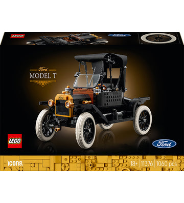 LEGO® Icons - Ford Model T 11376 - 1060 Onderdelen - LEGO® - OneSize - Blokken