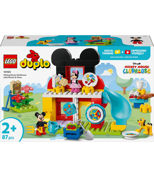 LEGO® DUPLO® - Mickey's Clubhouse met Minnie en Pluto 10465 - 87 - LEGO® - OneSize - Blokken