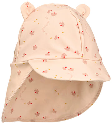 Liewood Zonnehoed - Senia - UV40+ - Mini Vlinder/Apple Blossom - Liewood - 9-12 mnd - Zwemhoedjes