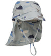 Liewood Zonnehoed - Cecilia - UV40+ - Shark/Dove Blue - Liewood - 6-9 mnd - Zwemhoedjes