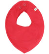 Pippi Slabben - Puntig - 3-pack - Echt Rood - Pippi Baby - OneSize - Kwijlsjaaltjes
