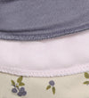 Pippi Kwijlslabbetje - Puntig - 3-pack - Blue Graniet - Pippi Baby - OneSize - Kwijlsjaaltjes