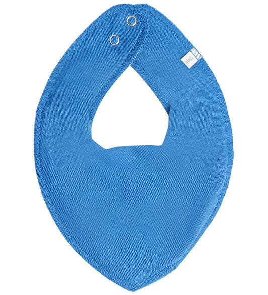Pippi Kwijlslabbetje - Puntig - 3-pack - Light Dusty Blue - Pippi Baby - OneSize - Kwijlsjaaltjes