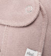 Pippi Babyslabbetje - Rond - Shadow Grijs - Pippi Baby - OneSize - Kwijlsjaaltjes
