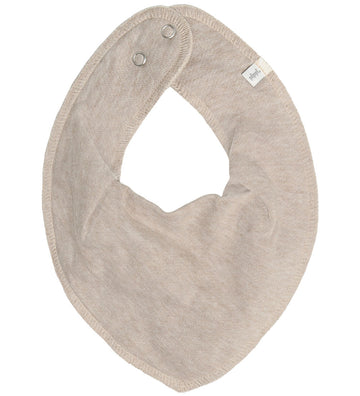 Pippi Babyslabbetje - Puntig - Light Taupe - Pippi Baby - OneSize - Kwijlsjaaltjes