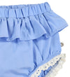 Müsli Babyshort - Poplin Frill - Shell Blue - Müsli - 92/98 - Babyshorts