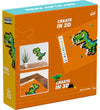 Plus-Plus Puzzel Stad Nummer - 250 st. - T-Rex - Plus-Plus - OneSize - Blokken