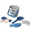 Liewood Strandset -Gilma Shark - Shark/Dove Blue - Liewood - OneSize - Zandspeelgoed