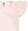 Müsli Romper s/s - Rib - Cozy Ik Frill - Primrose - Müsli - 2 jaar (92) - Rompers Korte Mouw