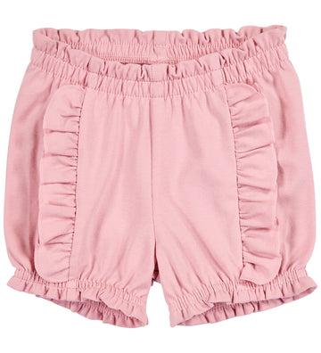 Müsli Babyshort - Cozy mij Ruffle - Nectar - Müsli - 80/86 - Babyshorts
