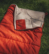 Outwell Slaapzak m. Links Rits - Contour Lux - Rood - Outwell - OneSize - Slaapzakken