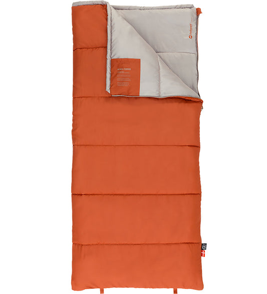 Outwell Slaapzak - Kampioen Kids - Burnt Red - Outwell - OneSize - Slaapzakken