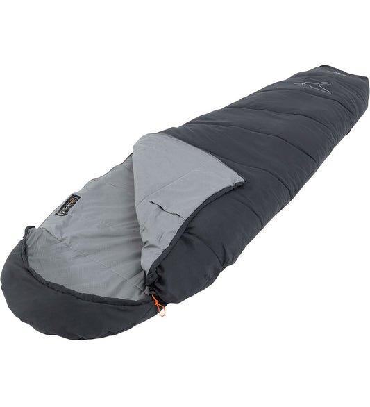 Easy Camp Slaapzak - Raven Mummie 13° - Donkergrijs - Easy Camp - OneSize - Slaapzakken