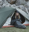 Easy Camp Slaapzak - Falcon In Mummy 10° - Grijs - Easy Camp - OneSize - Slaapzakken