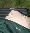 Outwell Slaapzak m. Links Rits - Contour Priemgetal - Groen - Outwell - OneSize - Slaapzakken