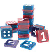 Magna-Tiles Magnetenset - 56 Onderdelen - Leer cijfers - Magna-Tiles - OneSize - Magnetisch speelgoed