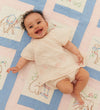Copenhagen Colors Zomerset - Shirt/Babyshort - Dusty Rose/Cream - Copenhagen Colors - 68 - Babyshorts