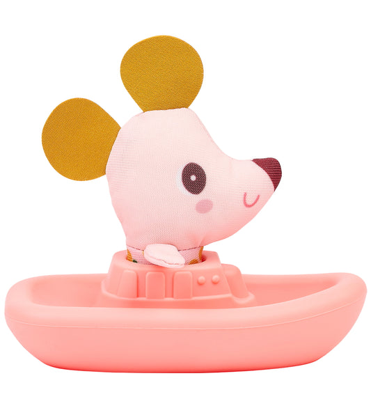 Lilliputiens Badspeelgoed - 11 cm - Silicone - Nina - Boot - Lilliputiens - OneSize - Badspeelgoed
