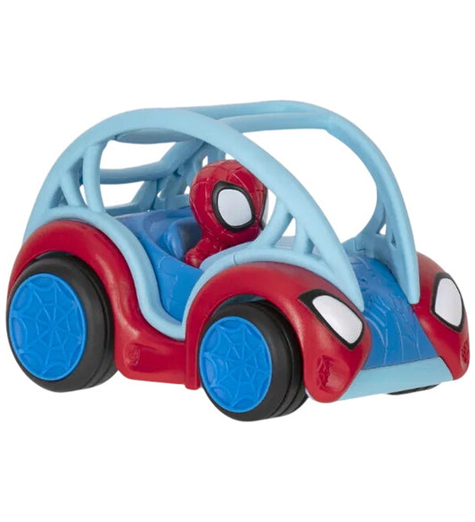 Spidey Voertuig - 13 cm - Power Rollen - Spidey - OneSize - Auto´s