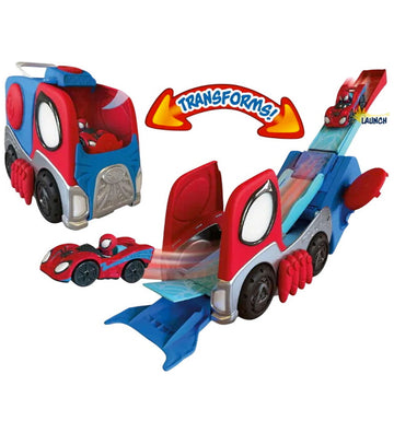 Spidey Voertuig - 26 cm - Spidey Transformerende transportwagen  - Spidey - OneSize - Auto´s
