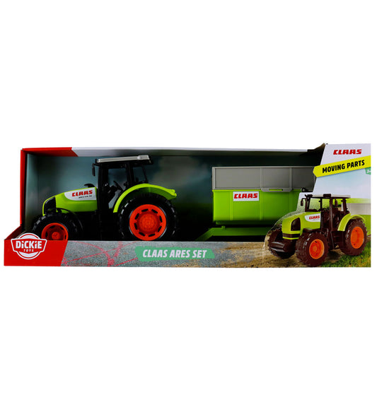 Dickie Toys Tractor - CLAAS Ares Set - Dickie Toys - OneSize - Tractors