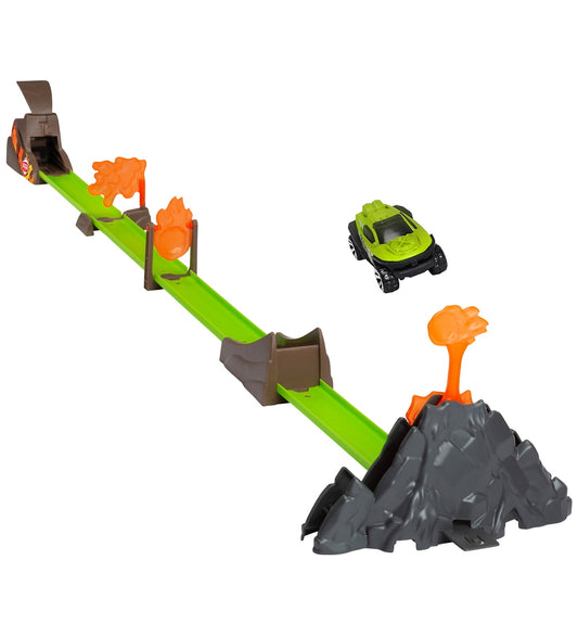 Dickie Toys Racebaan - Vulkaanwerper Track Set - Dickie Toys - OneSize - Racebanen