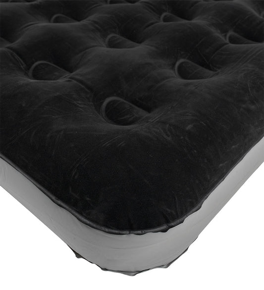 Outwell Luchtmatras - Classic+ Double - 185x130 cm - Zwart/Grijs - Outwell - OneSize - Matrassen