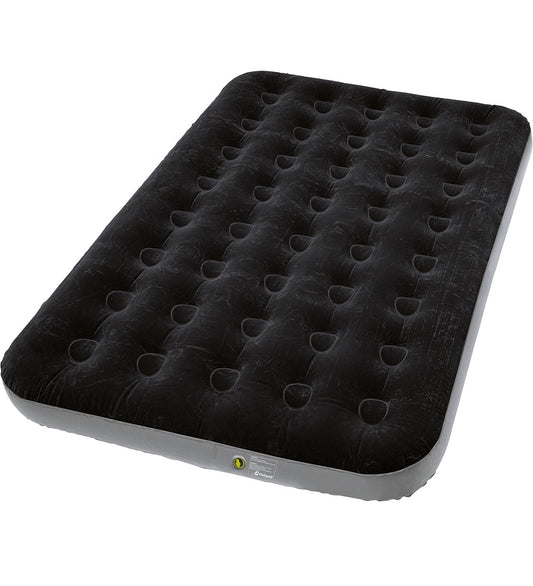 Outwell Luchtmatras - Classic+ Double - 185x130 cm - Zwart/Grijs - Outwell - OneSize - Matrassen