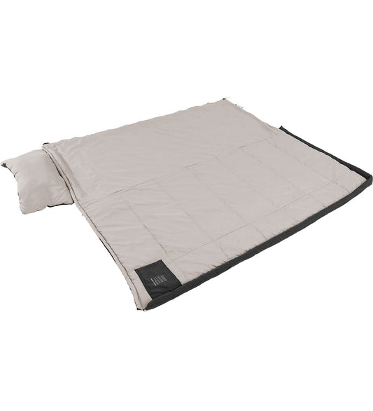 Outwell Slaapzak m. Links Rits - Contour Priemgetal - Donkergrij - Outwell - OneSize - Slaapzakken