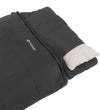 Outwell Slaapzak m. Links Rits - Contour Priemgetal - Donkergrij - Outwell - OneSize - Slaapzakken
