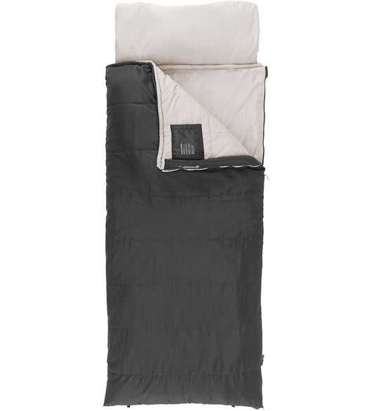Outwell Slaapzak m. Links Rits - Contour Priemgetal - Donkergrij - Outwell - OneSize - Slaapzakken