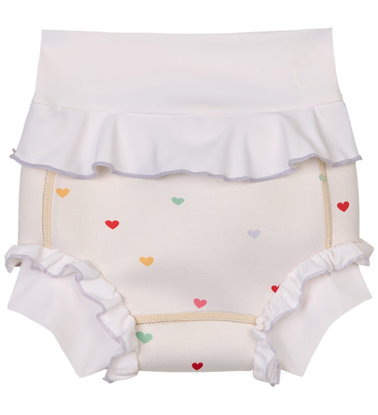 Vanilla Copenhagen Zwemluier - Neo - White Cream Hearts - Vanilla Copenhagen - 6-12 mnd - Zwemluiers