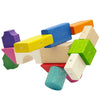 Kooglo Magnetisch Bouwblokken - Hout - 14 st. - Micro Colour Fl - Kooglo - OneSize - Magnetisch speelgoed