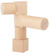 Kooglo Magnetisch Bouwblokken - Hout - 30 st. - Mini Natural - Kooglo - OneSize - Magnetisch speelgoed
