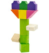 Kooglo Magnetisch Bouwblokken - Hout - 100 st. - MEGA Colour - Kooglo - OneSize - Magnetisch speelgoed