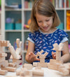 Kooglo Magnetisch Bouwblokken - Hout - 100 st. - MEGA Natural - Kooglo - OneSize - Magnetisch speelgoed