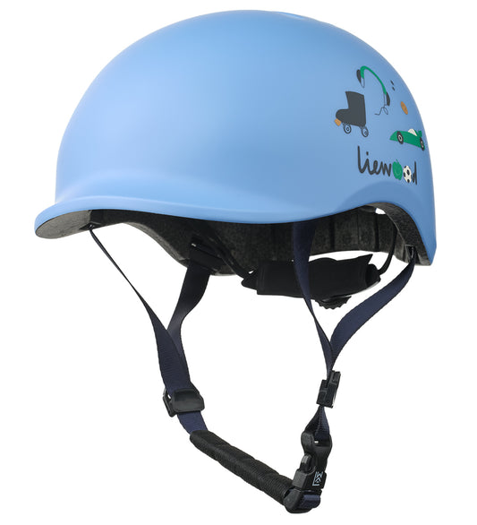 Liewood Fietshelm - Milly - Fun/Strand Blue - Liewood - 44-47 cm - Fietshelmen