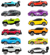 Dickie Toys Auto´s - Gegoten metalen voertuigen - 3-pack - Assor - Dickie Toys - OneSize - Auto´s
