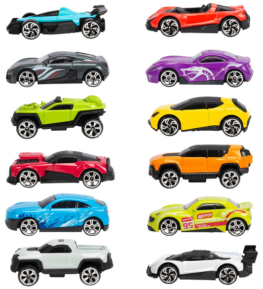 Dickie Toys Auto´s - Gegoten metalen voertuigen - 3-pack - Assor - Dickie Toys - OneSize - Auto´s