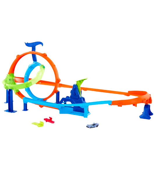 Hot Wheels Racebaan - Snelle Lanceercycloon - Hot Wheels - OneSize - Racebanen