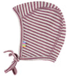 Joha Babymuts - Wol/Zijde - Rib - Lyng/Gestreept - Joha - 48 cm - Babymutsen