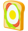 MaMaMeMo Speelgoedeten - Hout - Brood met ei - MaMaMeMo - OneSize - Speelgoedeten