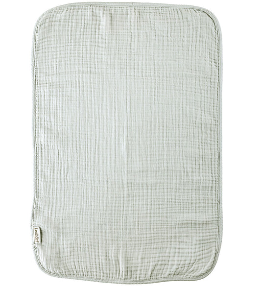Leander Verschoonmatje - Mousseline - 2-pack - Pearl Grey/Sage G - Leander - OneSize - Verschoonmatjes